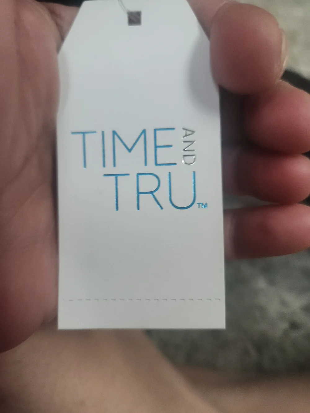 Time and Tru Black Mesh Duffel Tote